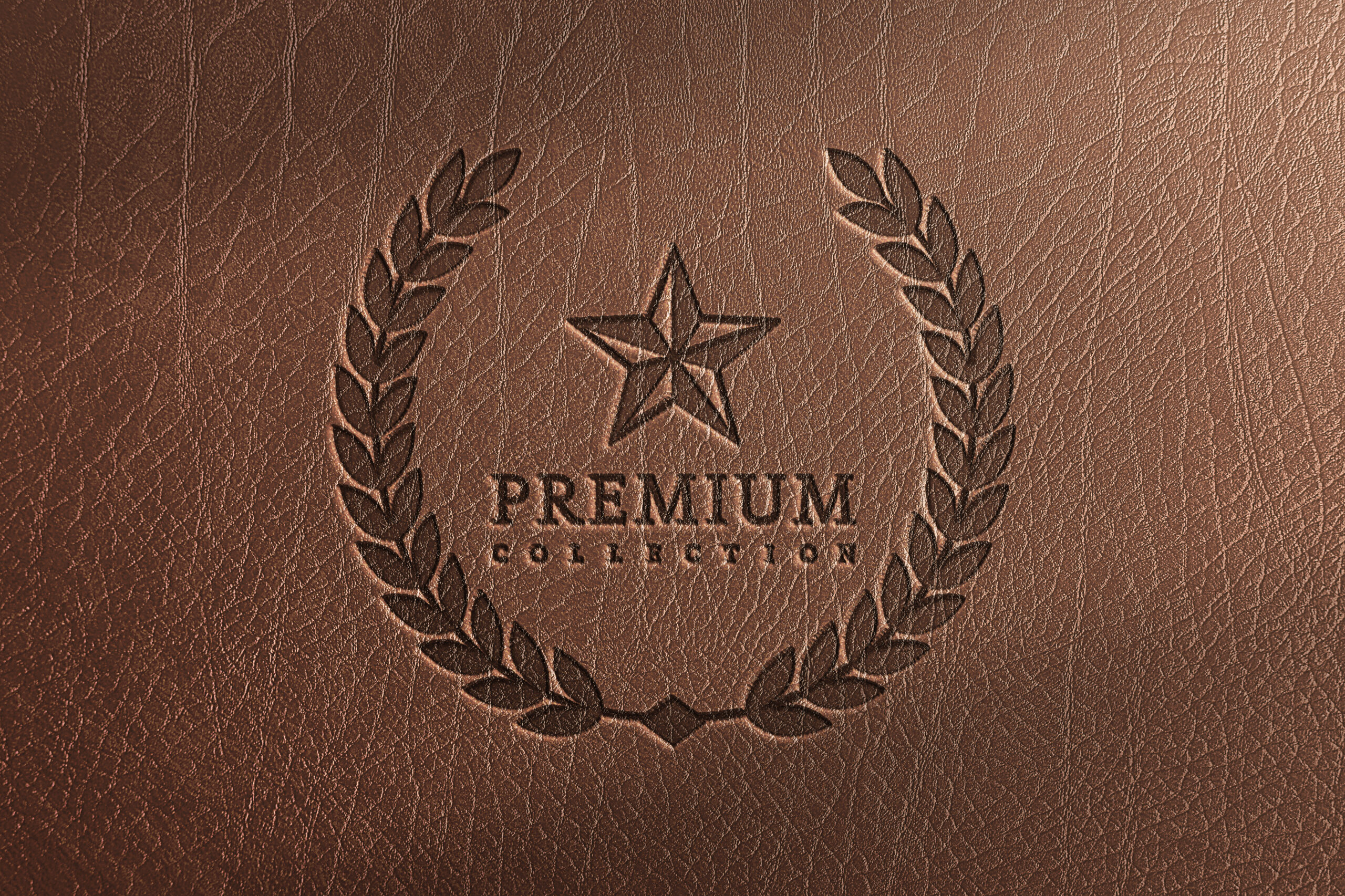 Brown leather background pelle e cuoio