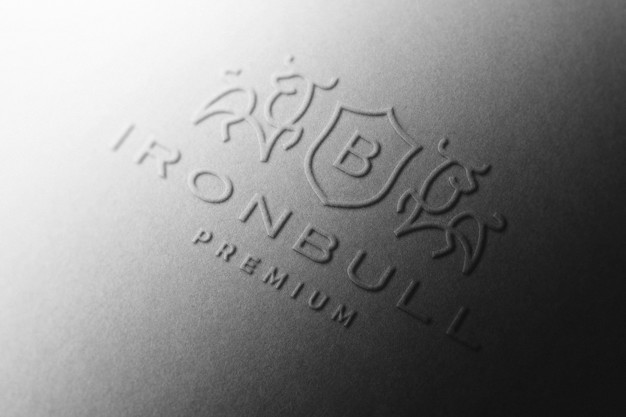 Logo Mockup Collection by Asylab stampa rilievo
